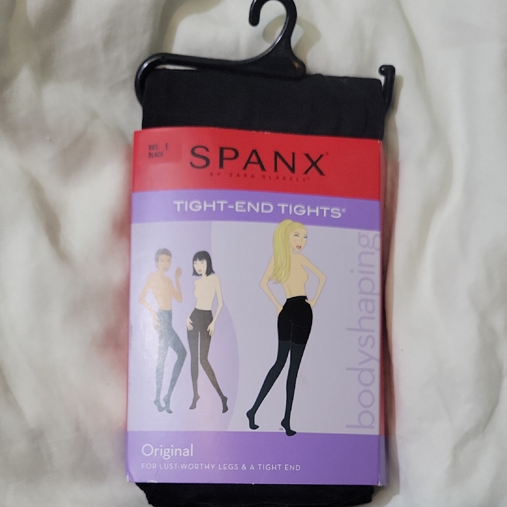 SPANX Black Tight-End Tights